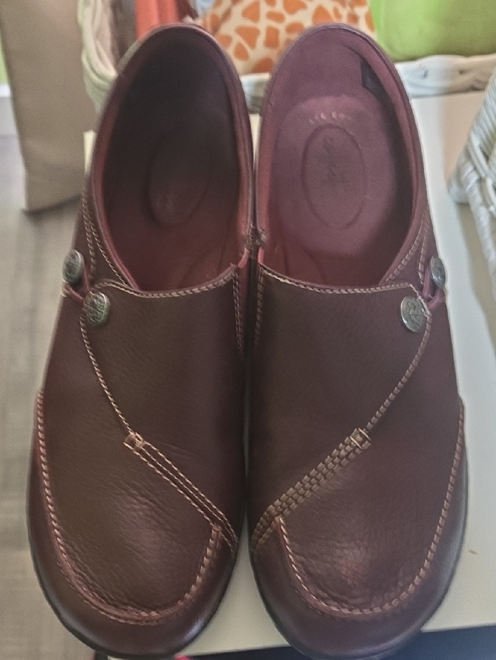 Brand New Clarks Brown Loafers Size 11